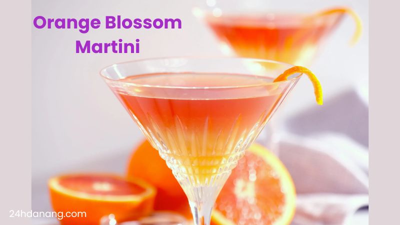 Orange Blossom Martini